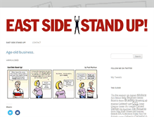 Tablet Screenshot of eastsidestandup.com